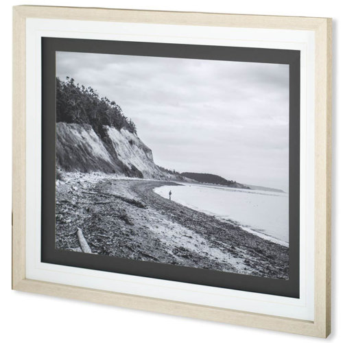10609 - Fisherman, Ebeys Landing Whidbey Island by Bisig, Steve a Framed Photo Art Print Matted under Glass