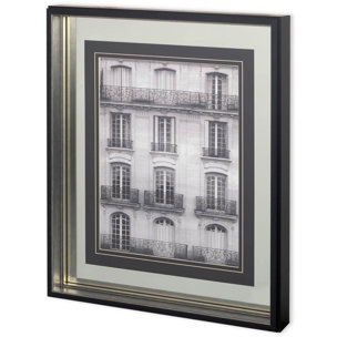 Across the Street I by Laura Marshall a Framed Art Print Matted under Glass