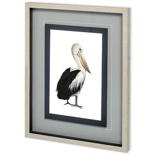 Custom Sea Bird IV by Grace Popp a Framed Art Print Matted under Glass
