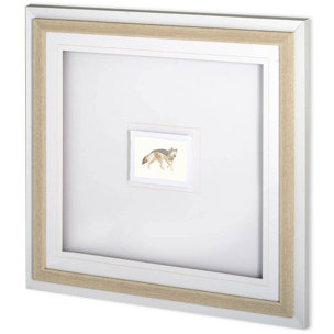 Grey Wolf by Harvey, Brenna a Framed Art Print Matted under Glass