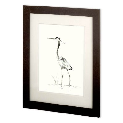 10792 - Custom Evening Watch II (MC) by Nan Rae Hand Embellished Textured Framed Art Print Matted under Glas