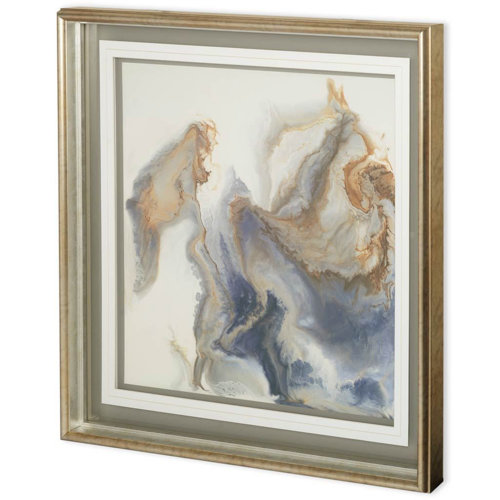 10811 - APPROACHING by Corrie Lavelle a Framed Art Print Matted under Glass