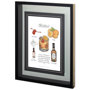 10819 - Classic Cocktail - Old Fashioned by Mercana Studio a Framed Art Print Matted under Glass