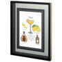 10820 - Classic Cocktail - Sidecar by Naomi McCavitt a Framed Art Print Matted under Glass