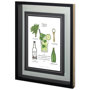 10822 - Classic Cocktail - Mojito by Naomi McCavitt a Framed Art Print Matted under Glass