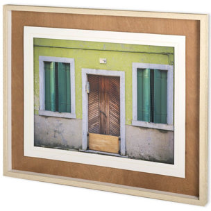 Untitled by Nancy Crowell a Hand Embellished Textured Framed Photo Art Print Matted under Glass