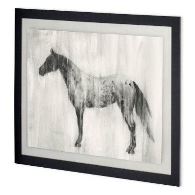 10967 - Custom Appaloosa Study II (MC) by Ethan Harper Hand Embellished Textured Framed Decograph Art Print