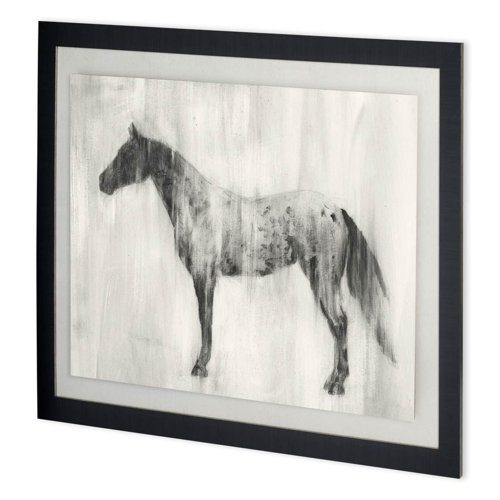 10967 - Custom Appaloosa Study II (MC) by Ethan Harper Hand Embellished Textured Framed Decograph Art Print
