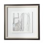 11011 - Custom Abstract Logic I by June  Vess a Framed Art Print Matted under Glass
