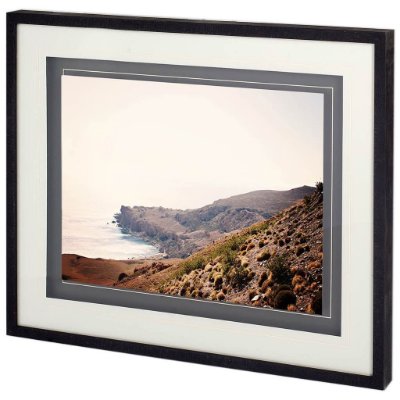 11024 - Crete Cove II by Sylvia Coomes a Framed Photo Art Print Matted under Glass