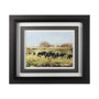 11063 - Out to Pasture II by Ethan Harper a Framed Art Print Matted under Glass