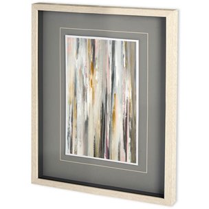 Color Ripple I  by Lisa Ridgers a Framed Art Print Matted under Glass