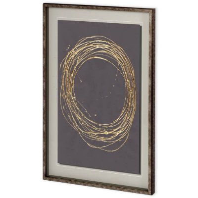 11202 - Circle by Studio M a Framed Art Print Matted under Glass