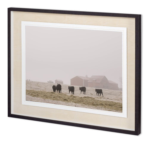 11337 - Custom Farm Study IV by Adam Mead a Framed Photo Art Print Matted under Glass