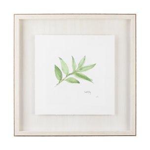 Sweet Bay v2 by Chris Paschke a Framed Art Print Matted under Glass
