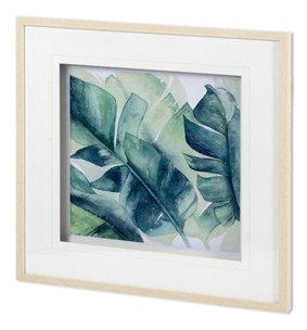 Tropical Breeze I by PanPan a Framed Art Print Matted under Glass