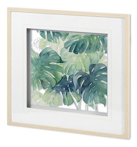 Tropical Breeze II by PanPan a Framed Art Print Matted under Glass