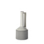 30951 - Burton 14.2H Medium Two Tone Gray Ceramic Jug Vase