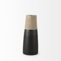 31062 - Garand Medium 15H Two-Toned Black/Natural Ceramic Jug