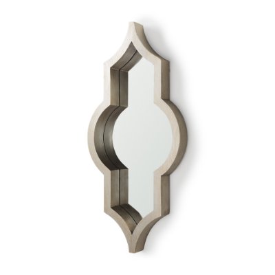37183 - Tamanar 15x34 Champagne Wood Frame Mirror