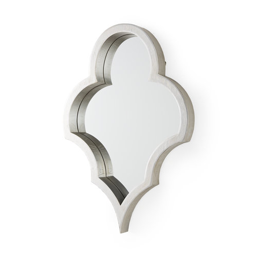 37277 - Geneva 23x34 Silver Wood Frame Mirror