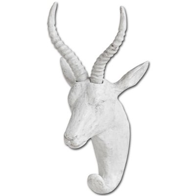 44229 - Dugaleon VII White Ibex Coat Hook