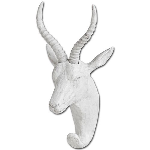 44229 - Dugaleon VII White Ibex Coat Hook