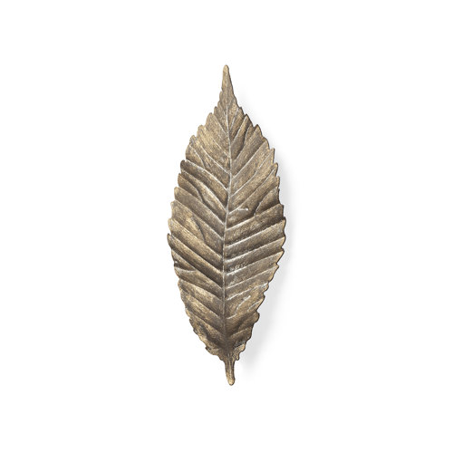 44249 - Brattea 14H Medium Metal Leaf Wall Art