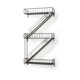 50079 - Gastown 42H Wall Mounted Fire Escape Shelf