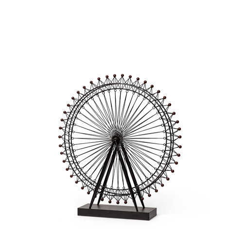 57117 - London Eye 3L x 25W Black Metal London Eye Replica