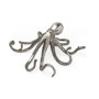 57388 - Strafford Medium 13L x 7W Silver Resin Octopus