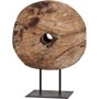 57541 - Incana 20L x 4W Natural Brown Reclaimed Wood Wheel Object