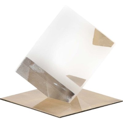 57632 - Lareina I Small 4L x 4W Clear Glass Cube