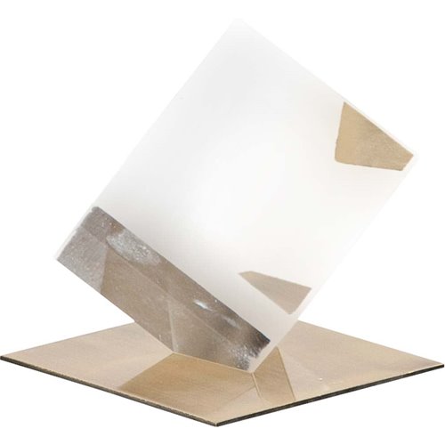 57632 - Lareina I Small 4L x 4W Clear Glass Cube
