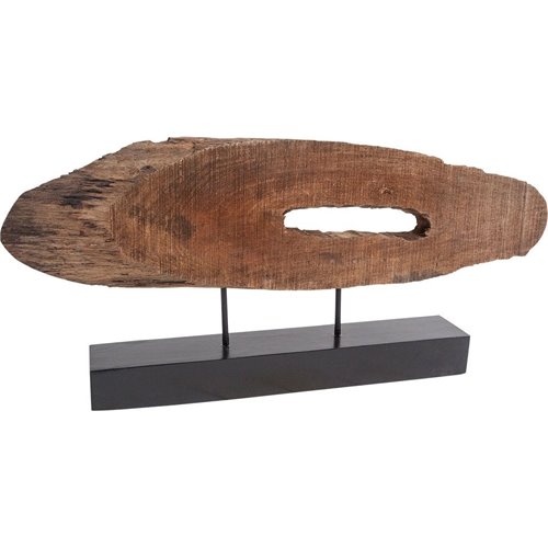 57654 - Yeadon I 5L x 34W Brown Shaped Oval Wood Object