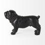 57799 - Hugo 5L x 13W Black Resin Bulldog