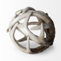 57800 - Ramus I (Small) 5L x 5W Brown Antler Shaped Decorative Resin Orb Ball