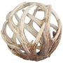 57801 - Ramus II (Large) 7L x 7W Brown Antler Shaped Decorative Orb Ball