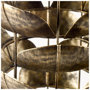 57881 - Henley I Small Bronze Metal Decorative Table Candle Holder 