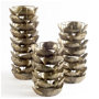 57881 - Henley I Small Bronze Metal Decorative Table Candle Holder 