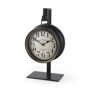 63025 - Taxz Metallic Brown Metal Hanging Table Clock