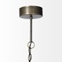 65131 - Tahla 14x 14.5 Gold Toned Metal Cage Pendant Light 