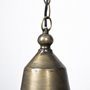 65131 - Tahla 14x 14.5 Gold Toned Metal Cage Pendant Light 