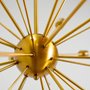 65190 - Edisonna II (38"D) Gold Sputnik Twenty Bulb Chandelier 