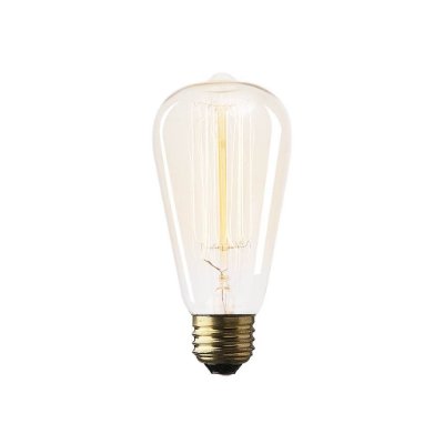 65328 - Filament Teardrop E26 40W 5.5"H Bulb