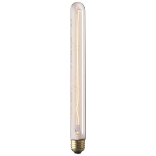 Filament Tube E26 40W 12"H Bulb