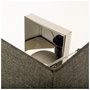65415 - Scarlett II 6x19 Gray Base & Shade Wall Sconce