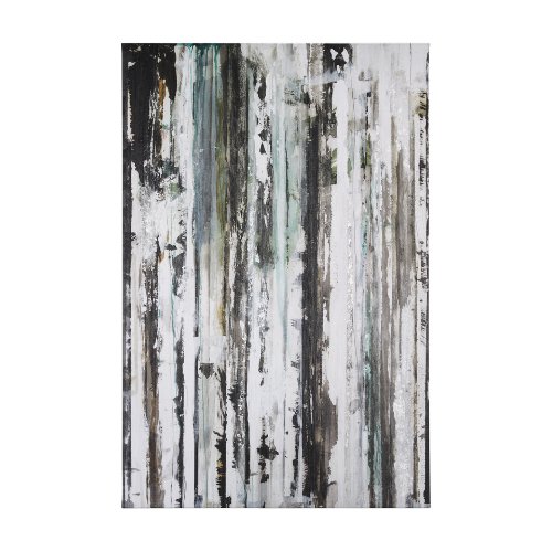 100053-L - Splendor by Mercana Studio a Hand Embellished Textured Canvas
