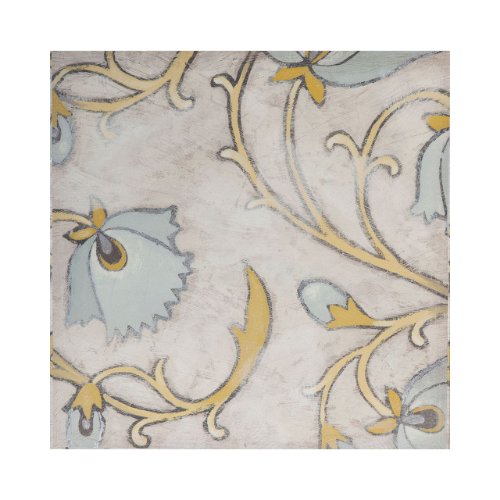 100152-S - Spa Floral Fresco I by Mercana Studio a Hand Embellished Textured Canvas
