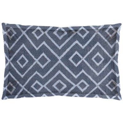 67350 - Boswell II 13x21 Blue Diamond Patterned Pillow Cover 